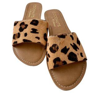 Coconuts by Matisse Leopard Sandals, 8